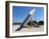 Vintage Petrol Station in America with Abandoned Pumps-Salvatore Elia-Framed Photographic Print