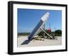 Vintage Petrol Station in America with Abandoned Pumps-Salvatore Elia-Framed Photographic Print