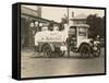 Vintage Petrol Tanker in New South Wales, Australia-null-Framed Stretched Canvas