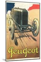 Vintage Peugeot-null-Mounted Art Print