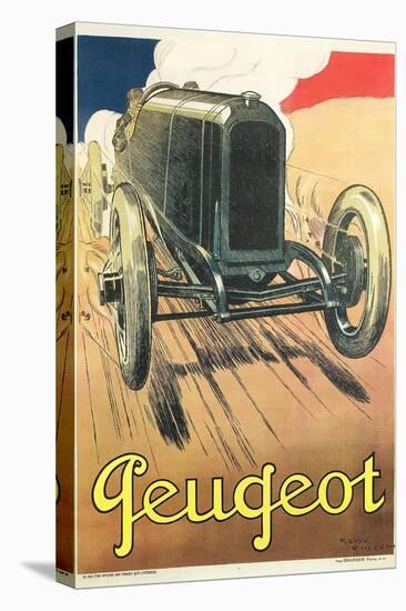 Vintage Peugeot-null-Stretched Canvas