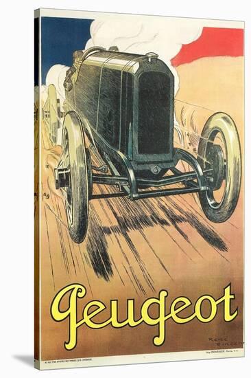 Vintage Peugeot-null-Stretched Canvas