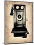 Vintage Phone 1-NaxArt-Mounted Art Print