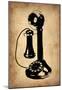 Vintage Phone 2-NaxArt-Mounted Poster