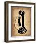 Vintage Phone 2-NaxArt-Framed Art Print