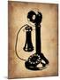 Vintage Phone 2-NaxArt-Mounted Art Print