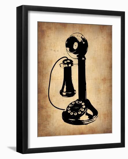 Vintage Phone 2-NaxArt-Framed Art Print