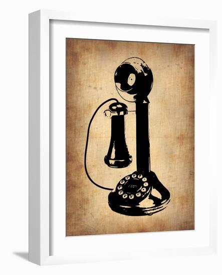 Vintage Phone 2-NaxArt-Framed Art Print