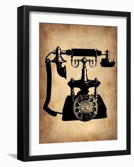 Vintage Phone 3-NaxArt-Framed Art Print