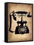 Vintage Phone 3-NaxArt-Framed Stretched Canvas