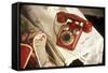 Vintage Phone II-Philip Clayton-thompson-Framed Stretched Canvas