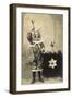 Vintage Photo of Child Sword Swallower-chippix-Framed Photographic Print