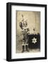 Vintage Photo of Child Sword Swallower-chippix-Framed Photographic Print