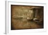 Vintage Photo of Venetian Canal, Venice, Italy-null-Framed Photographic Print