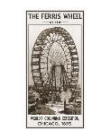 The Ferris Wheel, 1893-Vintage Photography-Framed Art Print