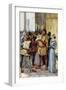 Vintage Picture Card Depicting Scene from the Opera Gianni Schicchi, 1918-Giacomo Puccini-Framed Giclee Print