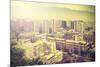 Vintage Picture of Santiago De Chile Downtown.-Maciej Bledowski-Mounted Photographic Print