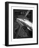 Vintage Plane II-Ethan Harper-Framed Art Print