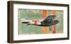 Vintage Plane IV-Alan Hopfensperger-Framed Art Print