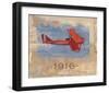 Vintage Plane V-Alan Hopfensperger-Framed Art Print