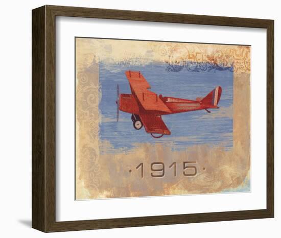 Vintage Plane VI-Alan Hopfensperger-Framed Art Print