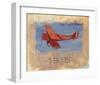 Vintage Plane VI-Alan Hopfensperger-Framed Art Print