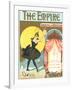 Vintage Playbill Foir Empire Theatre-null-Framed Art Print