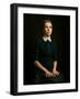 Vintage Portrait of a Seated Woman-Ishimaru-Framed Photographic Print