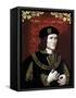 Vintage Portrait of King Richard Iii of England-Stocktrek Images-Framed Stretched Canvas