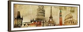Vintage Postal Card - European Holidays-Maugli-l-Framed Premium Giclee Print