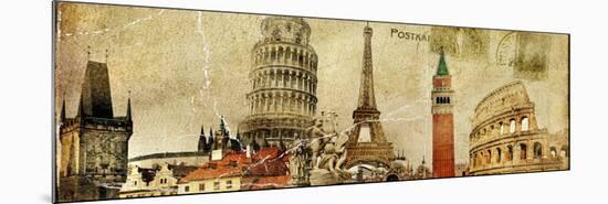 Vintage Postal Card - European Holidays-Maugli-l-Mounted Premium Giclee Print