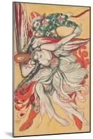 Vintage Poster design for the ballet The Firebird, 1915-Leon Bakst-Mounted Giclee Print