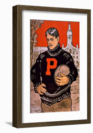 Vintage Princeton Football-null-Framed Giclee Print