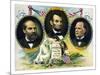 Vintage Print of Presidents James Garfield, Abraham Lincoln, and William Mckinley-Stocktrek Images-Mounted Art Print