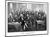 Vintage Print of the First Twenty-one Presidents Seated Together in the White House-Stocktrek Images-Mounted Photographic Print