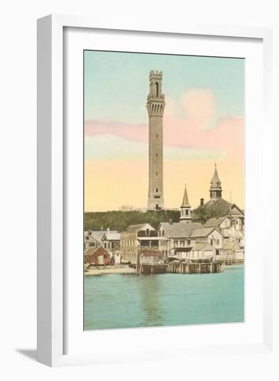 Vintage Provincetown-null-Framed Art Print