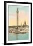 Vintage Provincetown-null-Framed Art Print