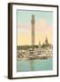 Vintage Provincetown-null-Framed Art Print