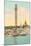 Vintage Provincetown-null-Mounted Art Print