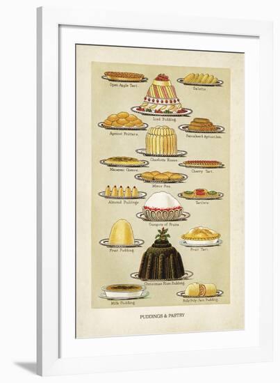 Vintage Puddings-The Vintage Collection-Framed Giclee Print