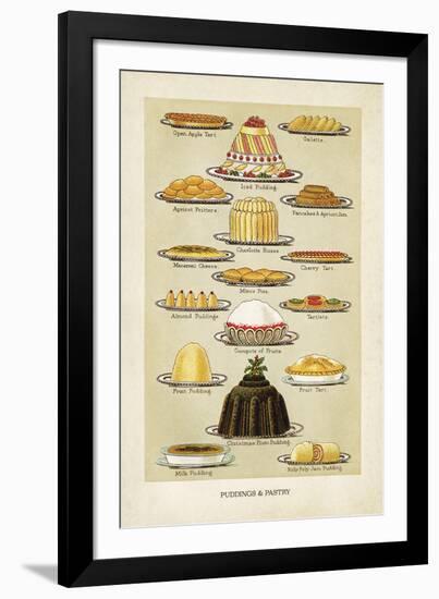 Vintage Puddings-The Vintage Collection-Framed Giclee Print