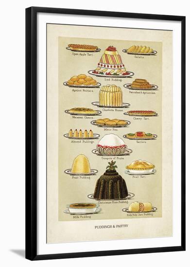 Vintage Puddings-The Vintage Collection-Framed Giclee Print