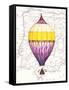 Vintage Purple Air Balloon-Hope Smith-Framed Stretched Canvas