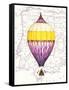 Vintage Purple Air Balloon-Hope Smith-Framed Stretched Canvas
