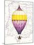 Vintage Purple Air Balloon-Hope Smith-Mounted Art Print