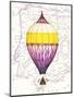 Vintage Purple Air Balloon-Hope Smith-Mounted Art Print