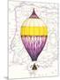 Vintage Purple Air Balloon-Hope Smith-Mounted Art Print