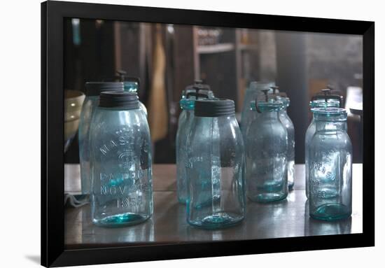 Vintage Quaker Mason Canning Jars Photo Poster-null-Framed Poster