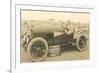 Vintage Racing Car on Pike's Peak-null-Framed Premium Giclee Print