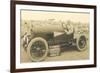 Vintage Racing Car on Pike's Peak-null-Framed Premium Giclee Print